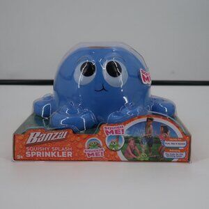 Banzai Squish Splash Octopus Sprinkler - Blue